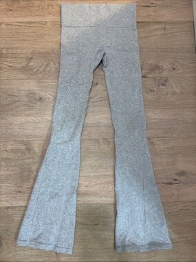 Forever 21 Light Gray Flare Leggings